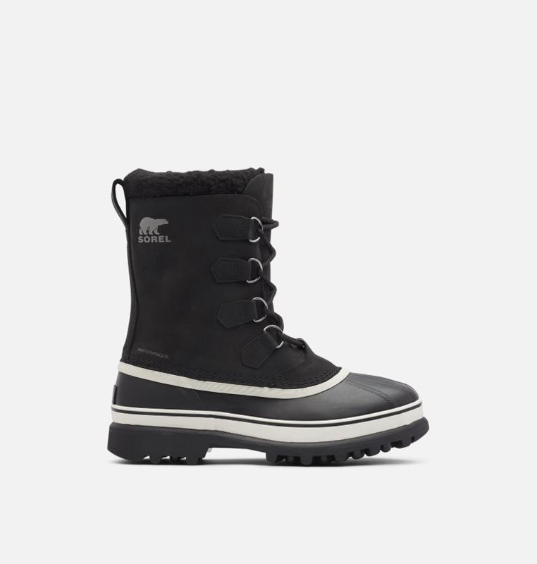 Botas Nieve Sorel Hombre - Caribou™ Negras/Gris - 07291-FIEJ